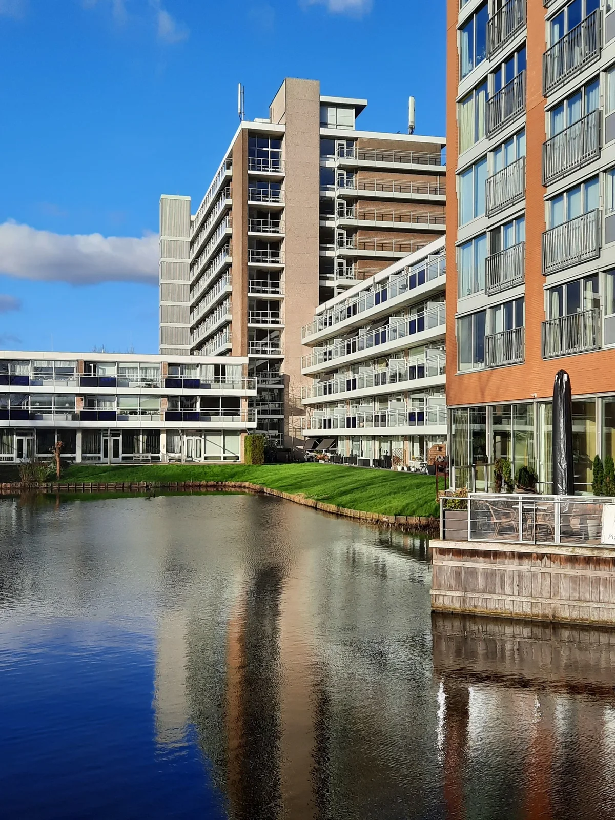 Appartementencomplex voor een meerjarenonderhoudsplan